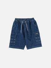 Designer Pocket Denim Shorts